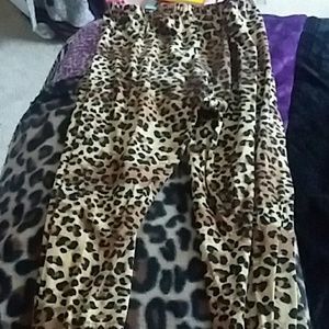 Cheetah Print Leggings